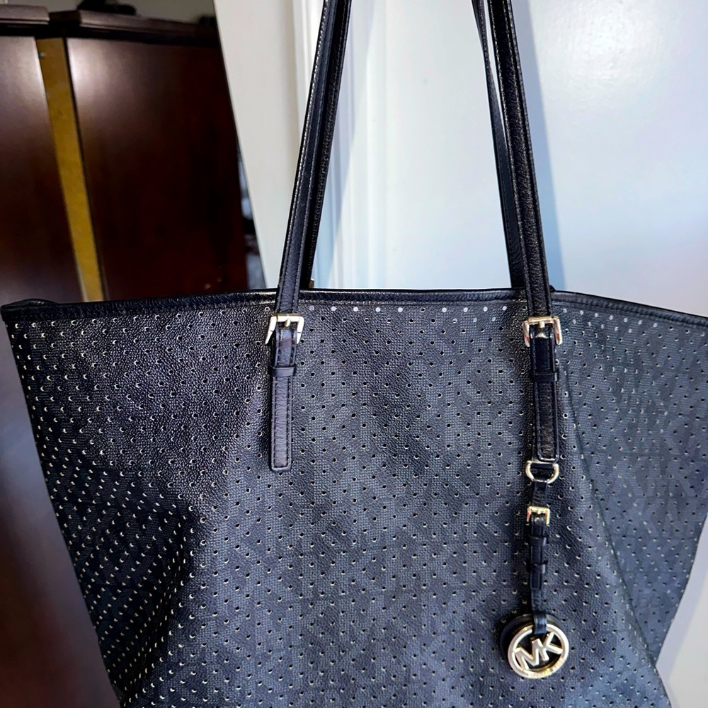 Michael Kors Monogrammed Tote
